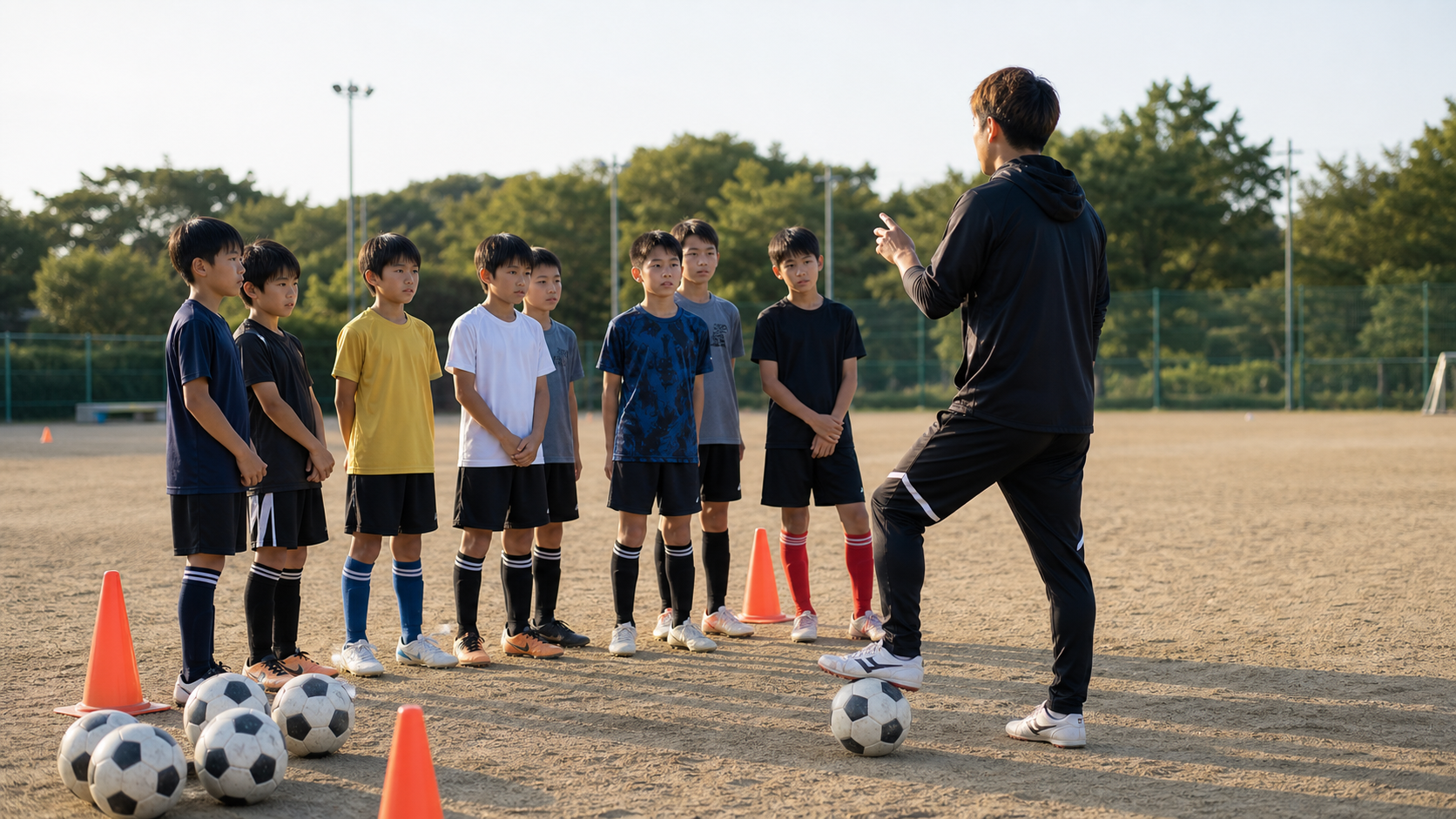 谷田部メソッドを試合で実践する場所の練習イメージ 1