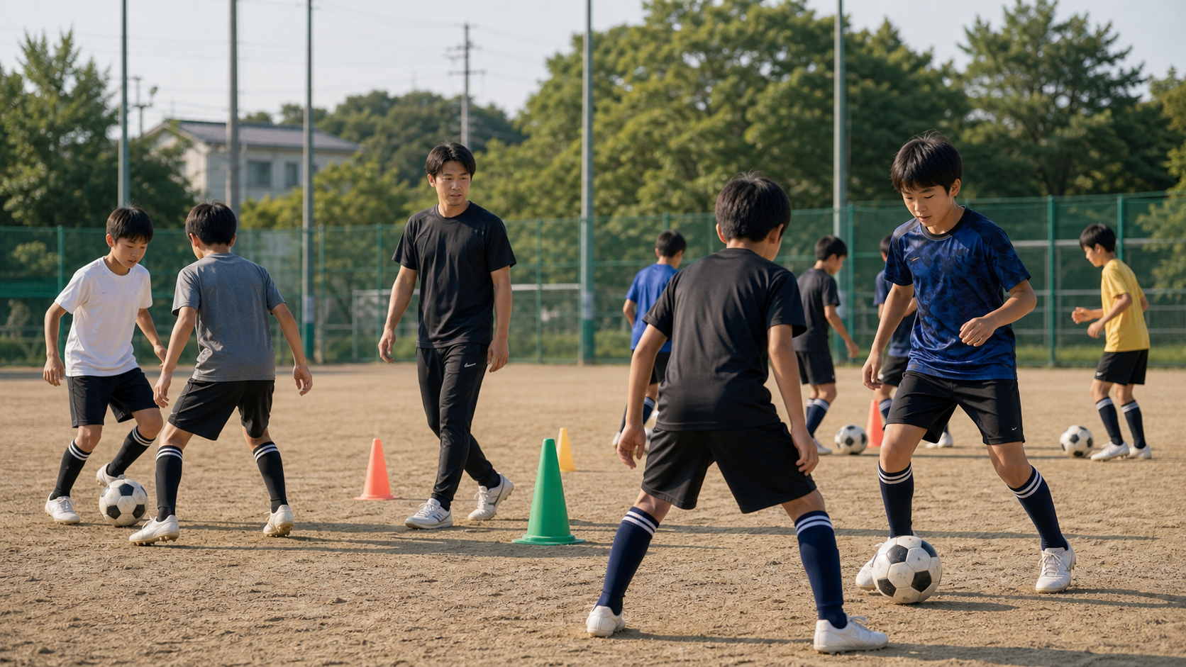 谷田部メソッドを試合で実践する場所の練習イメージ 2